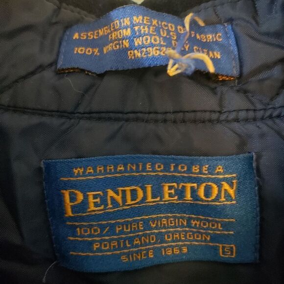 Unisex Pendleton 100% Wool Shacket - Picture 6 of 6